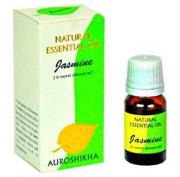 <B>HE - JASMIN melangee a de l'huile d'amandes douces</B><br>Jasminum grandiflora<BR>AUROSHIKA - 100% NATUREL - JASMINE<br>10 ml